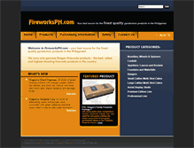 Tablet Screenshot of fireworksph.com